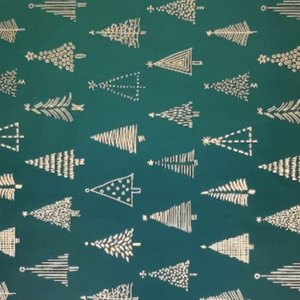 Papel F.Bob70 Manp 78965 Natal Pinheiros Verde***