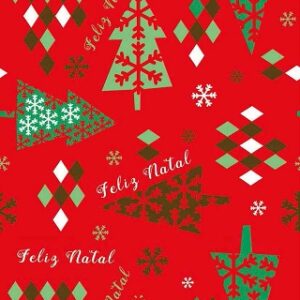 Papel F.70x100 Ambar 30/214 Natal Decorações Natal***