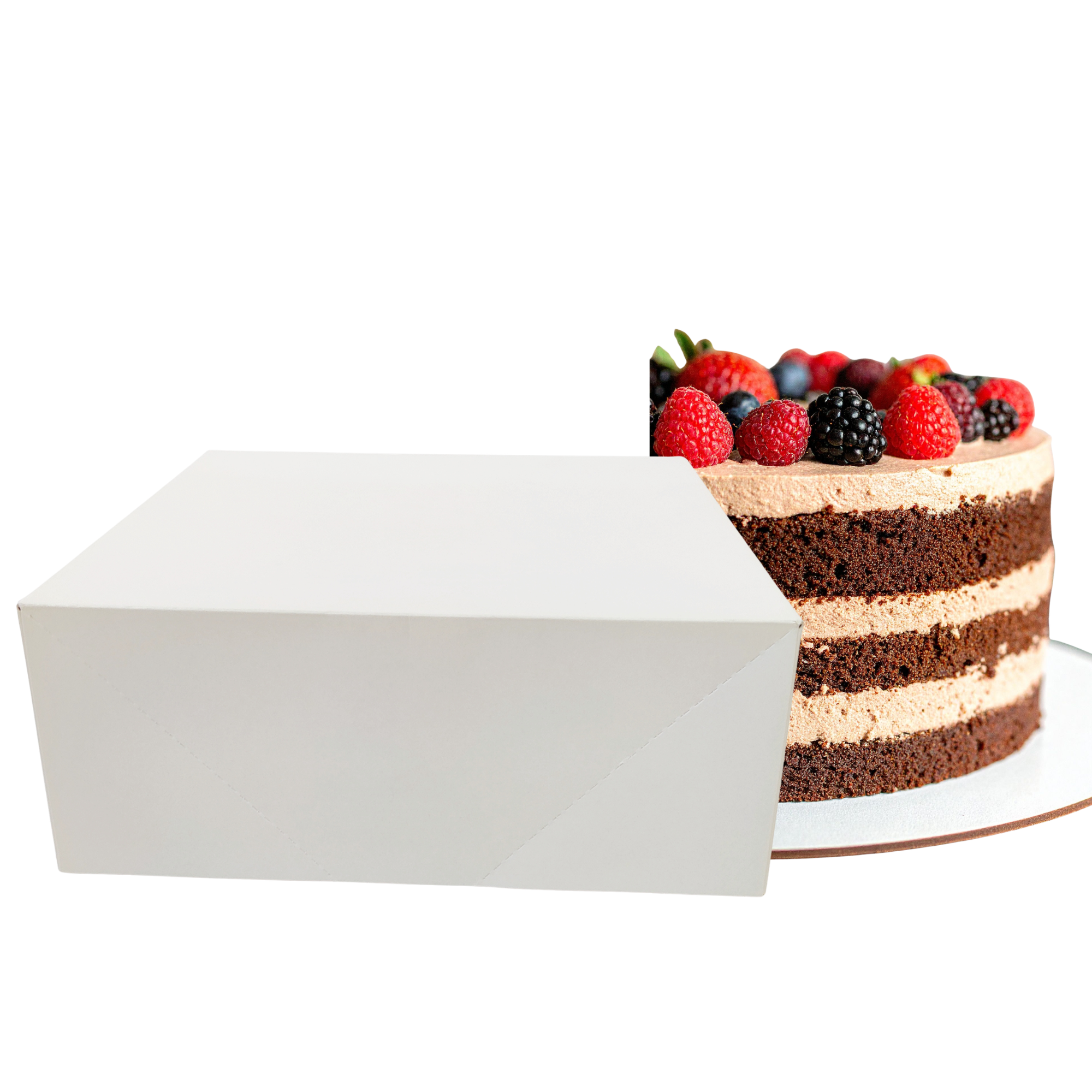 Caixa Bolo Alto Nº25