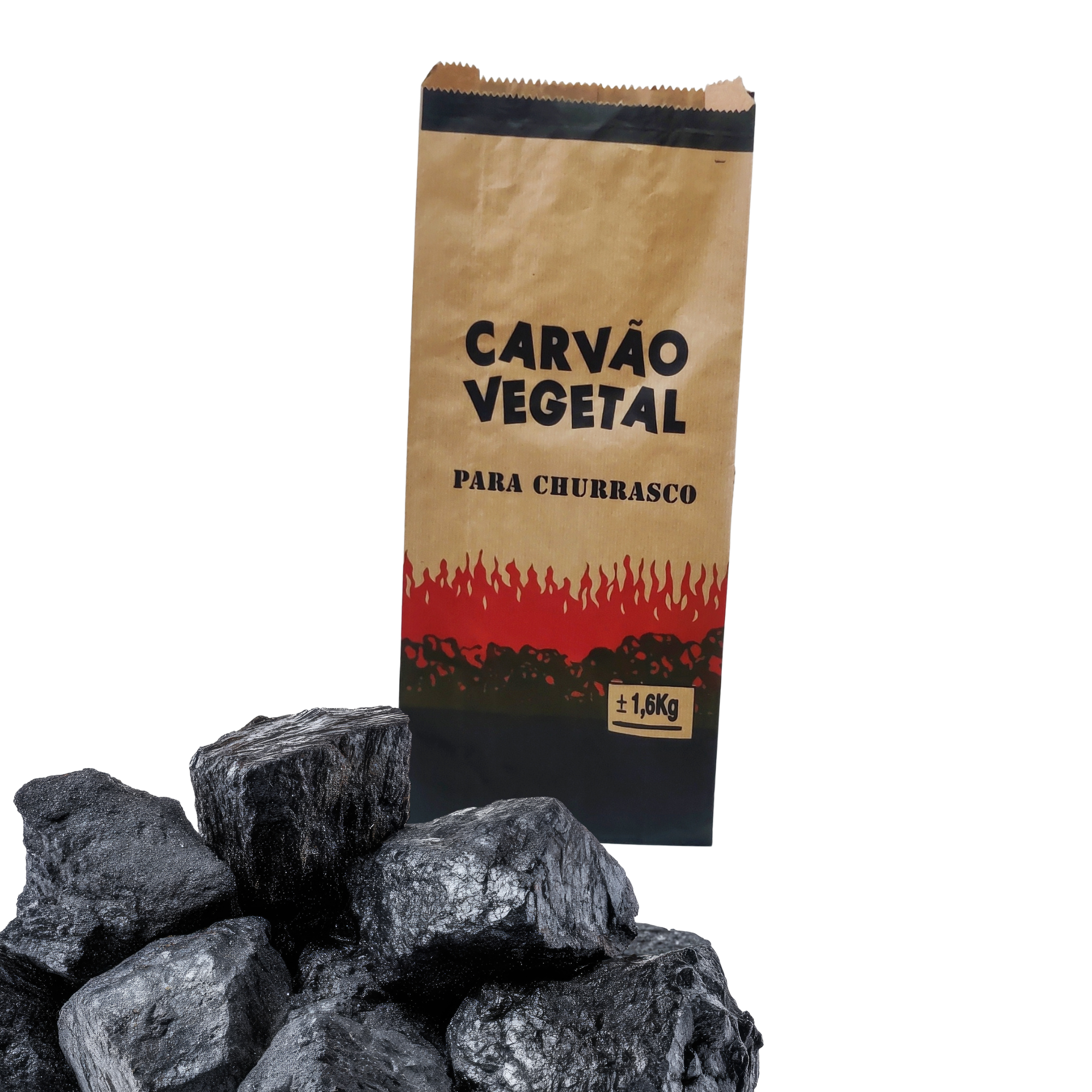 Saco Carvão 1.6kgs