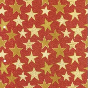 Papel Embrulho 70x100 Natal Estrelas