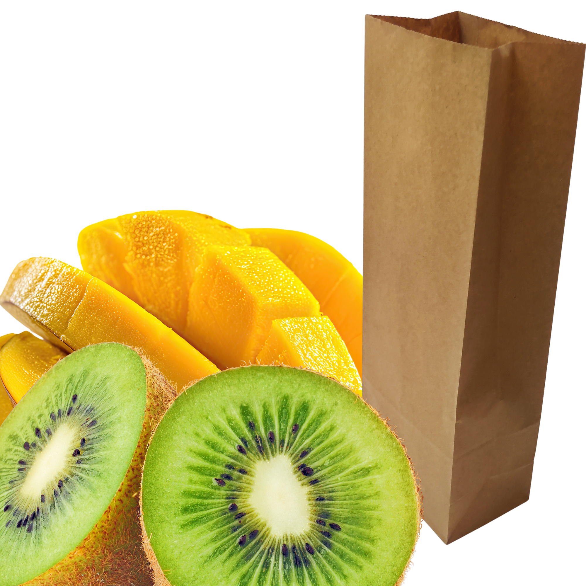 Saco Papel Kraft Fundo Quadrado 12x8x34