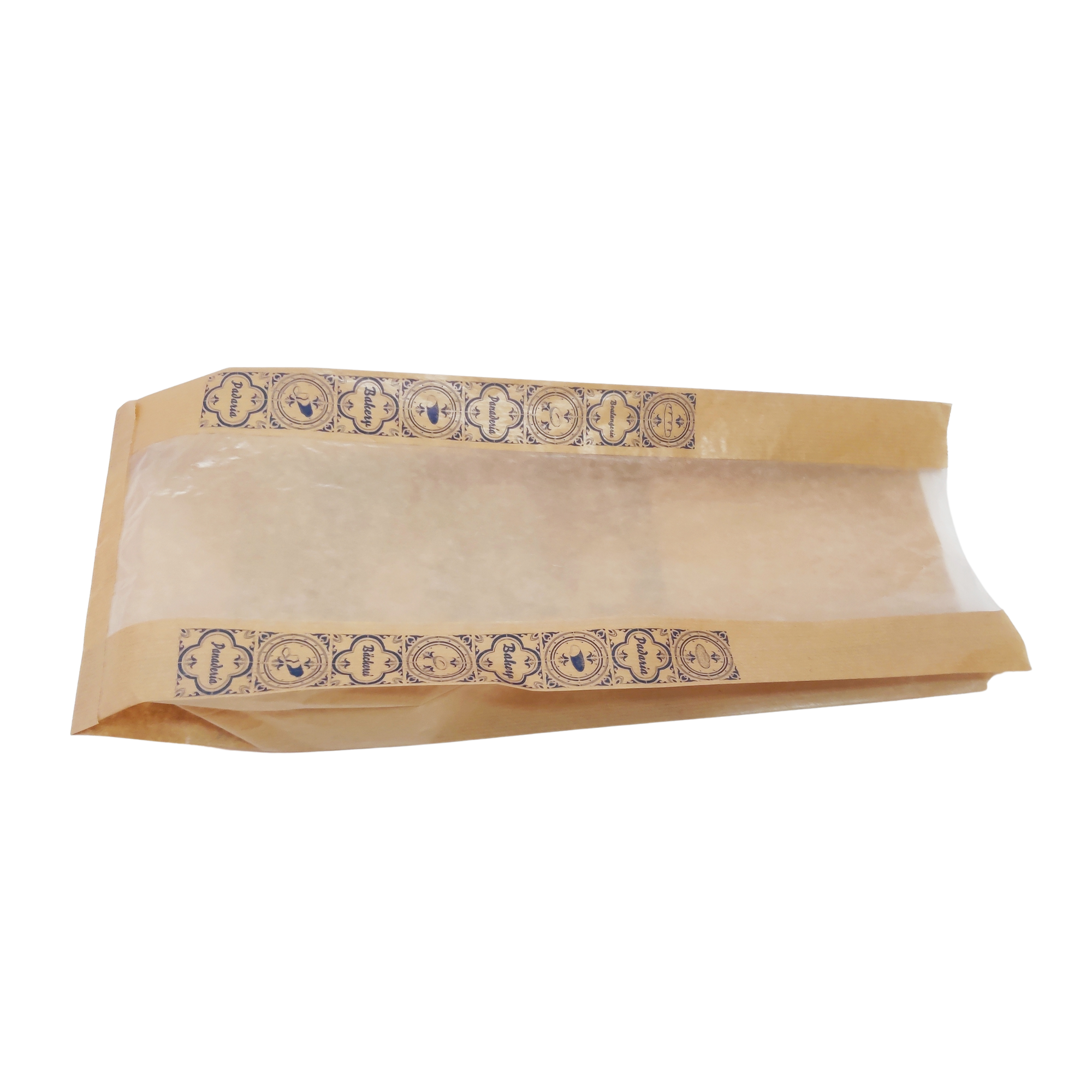 Saco Papel Kraft Janela 18x8x36