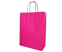 Saco Alça Retorcida 27x12x37 Magenta