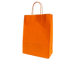 Saco Alça Retorcida 36x12x41 Laranja