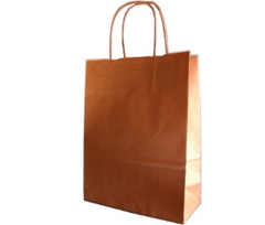 Saco Alça Retorcida 28x11x32 Kraft