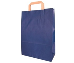 Saco Alça Plana 18x8x24 Azul