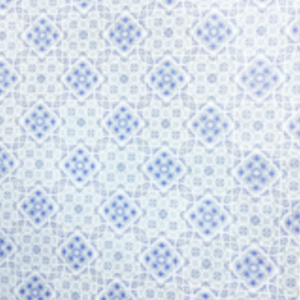 Papel Embrulho 60x80 Azulejo Azul