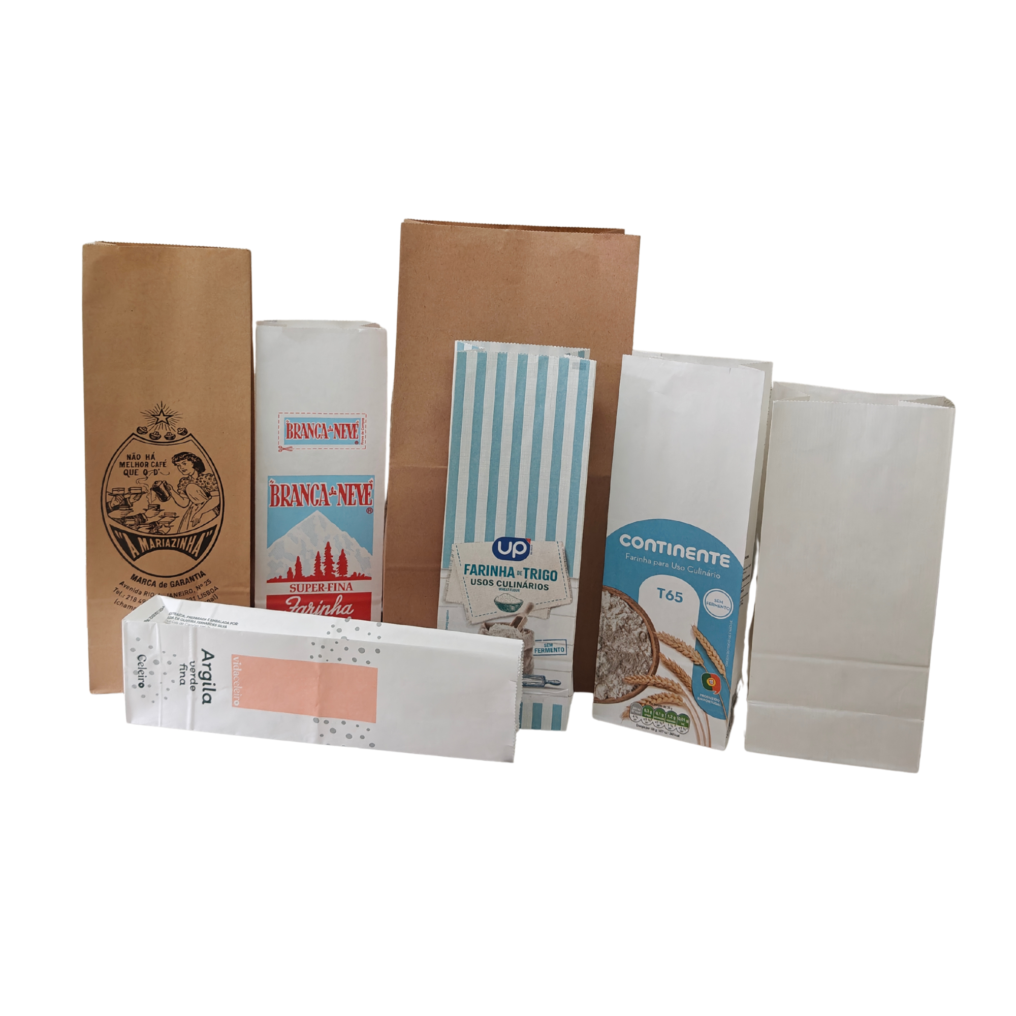 Saco Papel Fundo Quadrado Take-Away