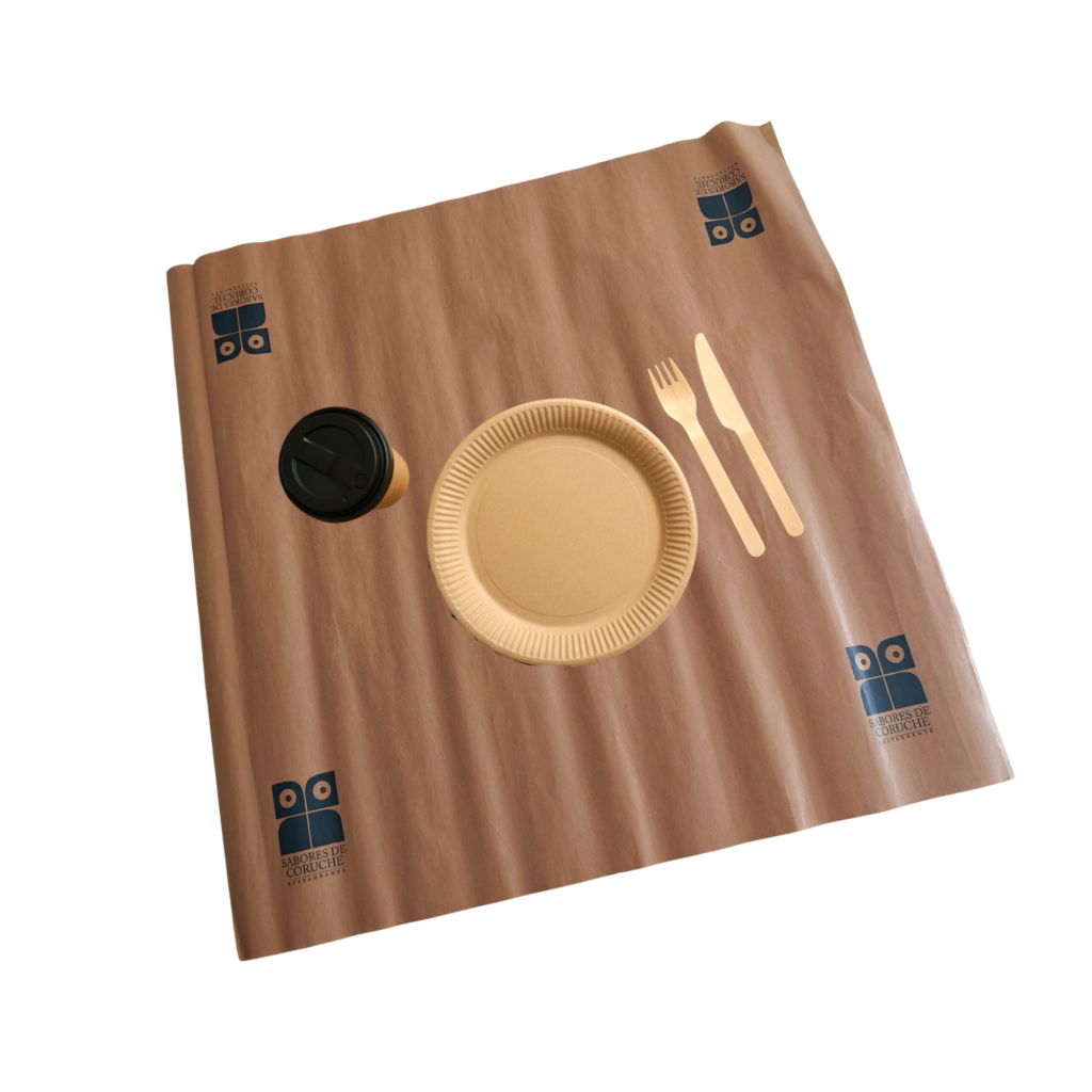 Toalha Papel Mesa Kraft